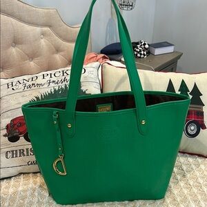 Ralph Lauren Green Tote Bag